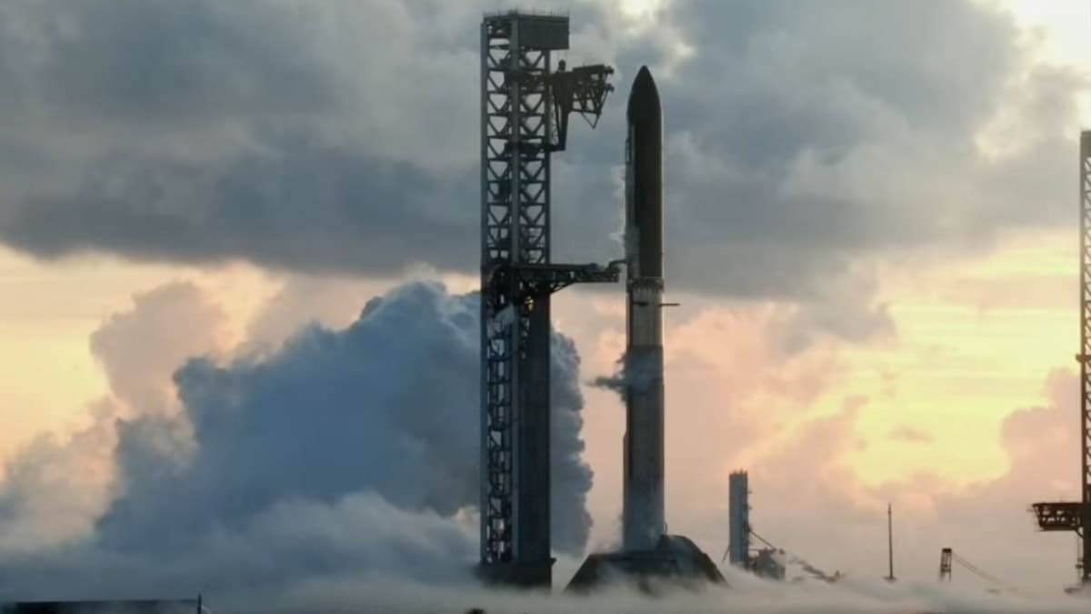 Histórica misión espacial de Starship: cómo y dónde ver en Chile el viaje de la enorme nave espacial de SpaceX