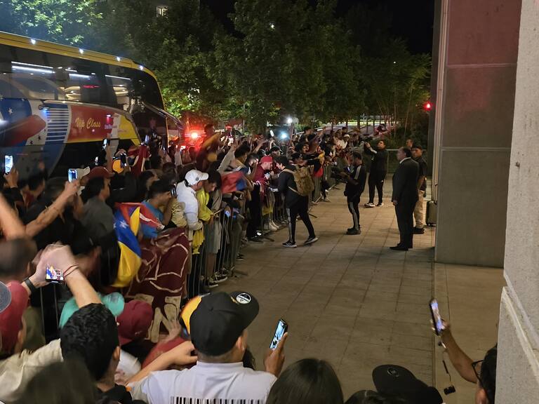 Caótica llegada de Venezuela a Santiago para enfrentar a Chile por eliminatorias