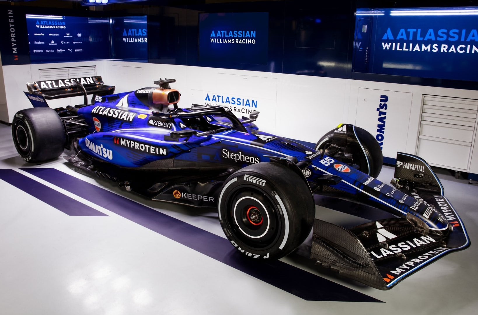 Williams Racing mostró al mundo su nuevo FW47 para el 2025 | X: Williams Racing