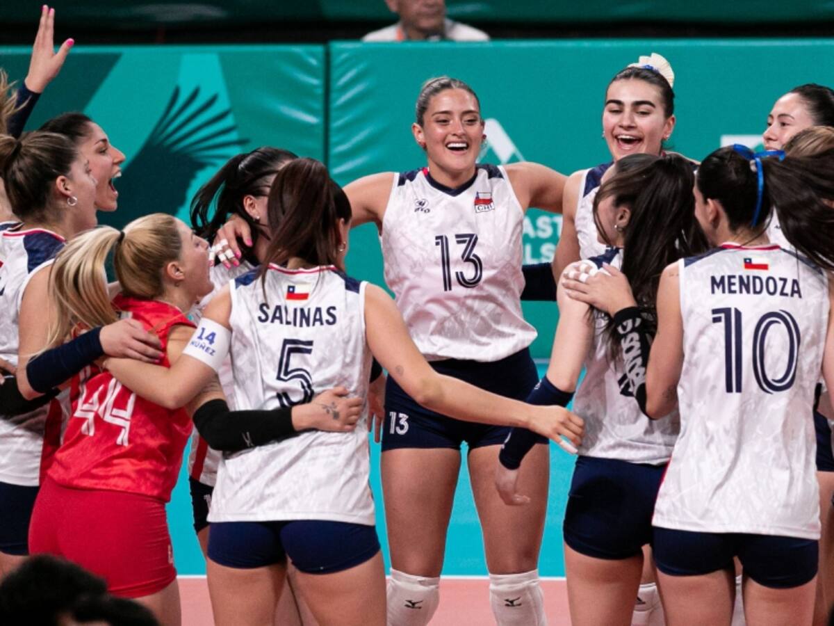 Chile derrota a Colombia y se queda con el quinto puesto del vóleibol femenino en los Juegos Panamericanos de Santiago 2023