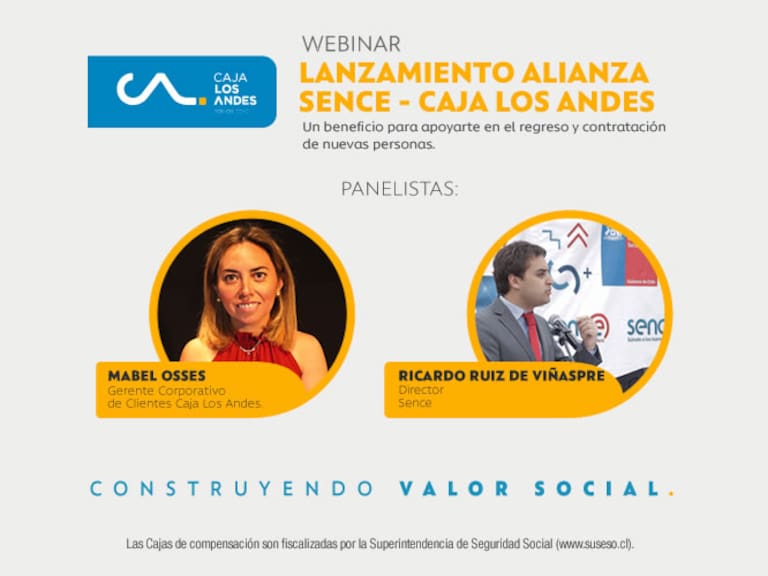 Alianza Caja Los Andes-Sence: Impulso al desarrollo de empresas y personas