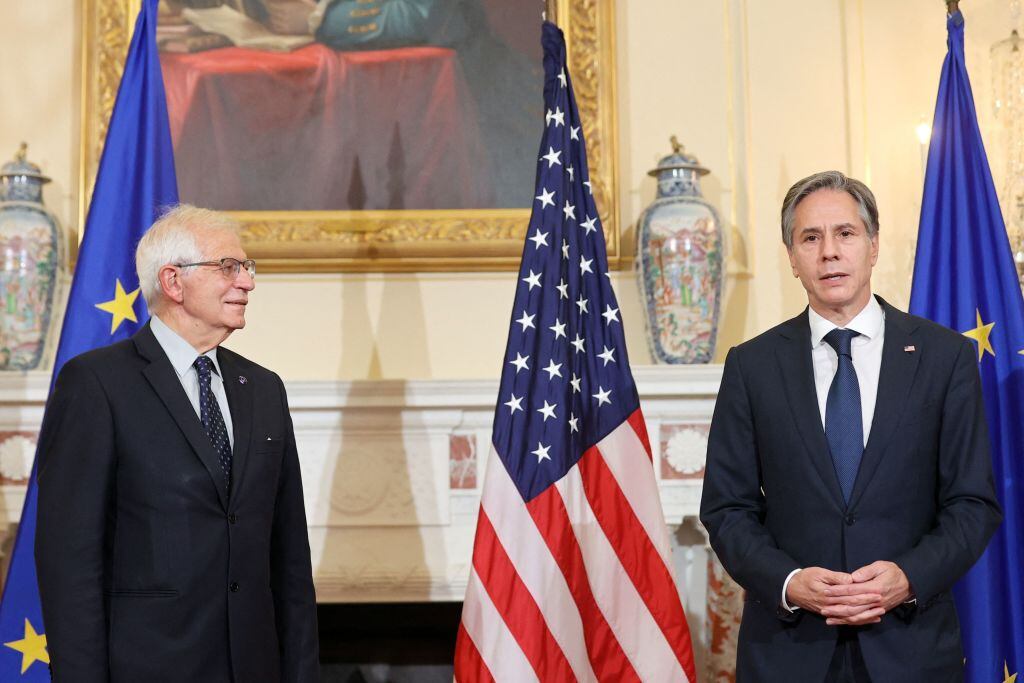 Encargados de relaciones exteriores de EEUU y la UE en Washington