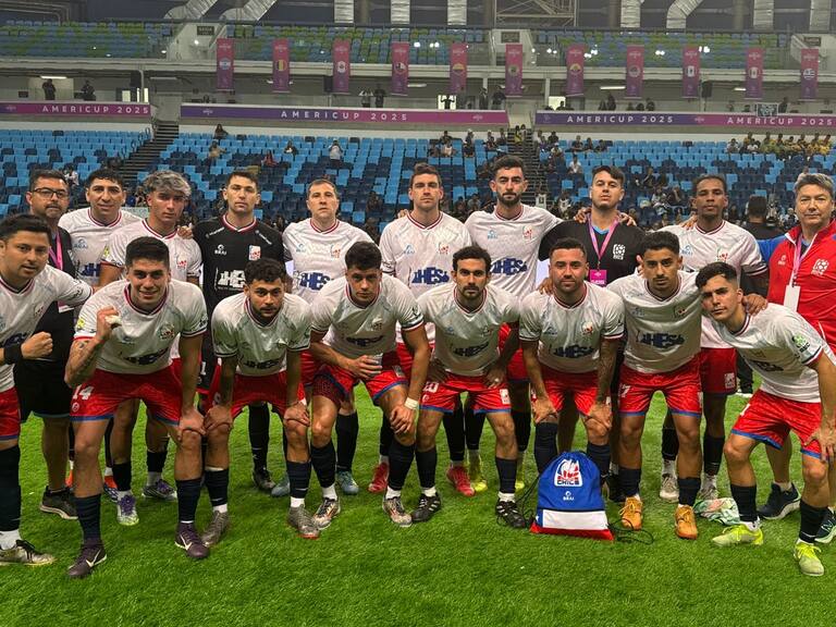 Chile pierde en su debut por la Copa América de Fútbol 6