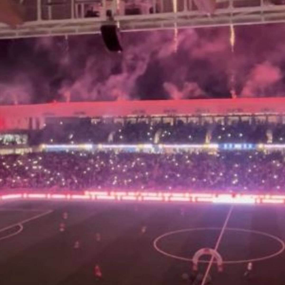 Con corte de cinta y fuegos artificiales: la espectacular ceremonia inaugural del Claro Arena