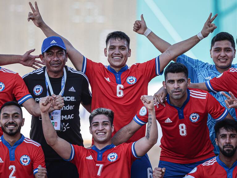 La Roja se instaló en las semifinales de la Copa América de Fútbol Playa