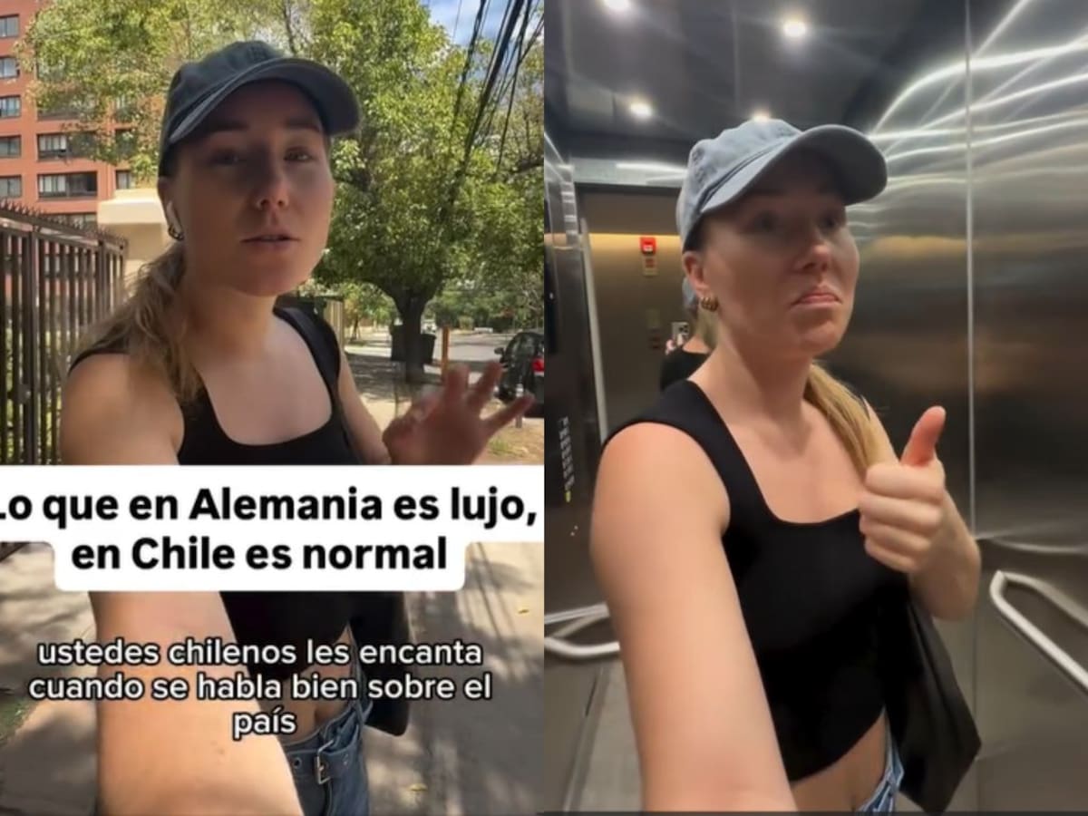 “En Chile es normal, en Alemania es un lujo”: influencer europea desata polémica por video sobre el país