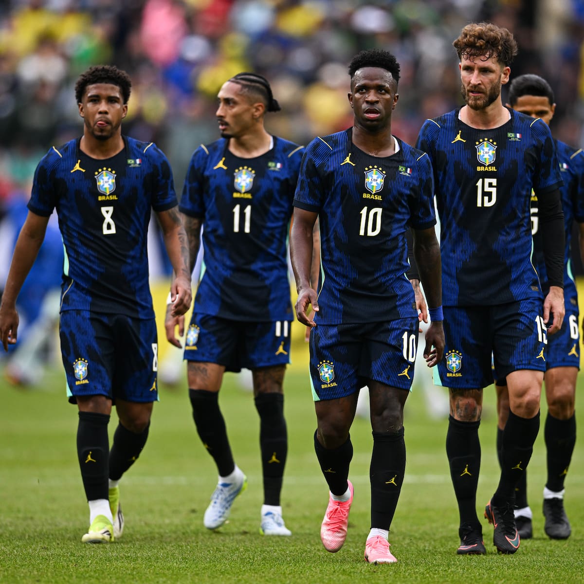 Brasil pierde a uno de sus delanteros por lesión para su segundo amistoso y preocupa a su club