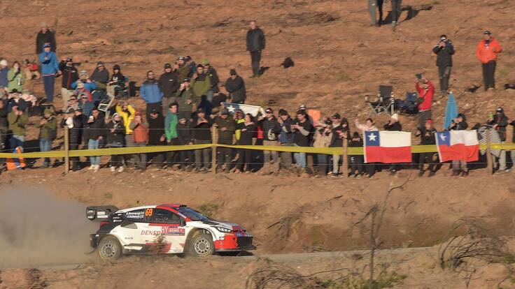 Primer tramo del Rally Mundial en Chile fue suspendido: espectadores ingresaron a la ruta