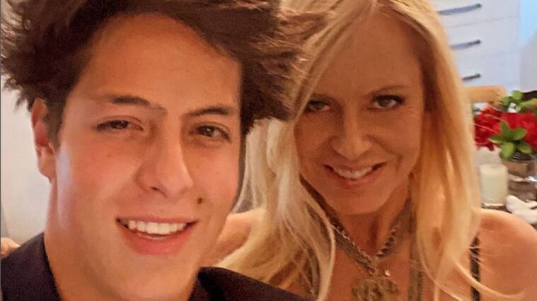 Cecilia Bolocco y su hijo Máximo