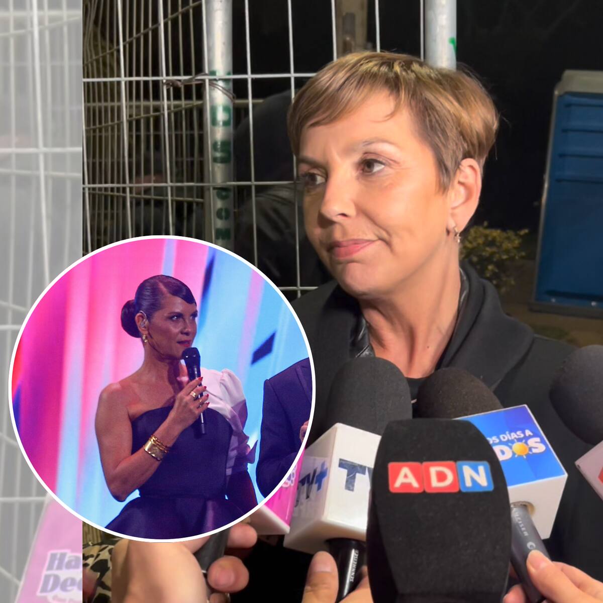 Fran García-Huidobro fue lapidaria con animación de Paola Volpato en Viña 2025: “La encontré un poco apretada”