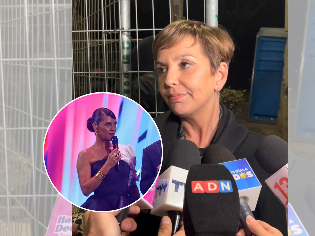 Fran García-Huidobro fue lapidaria con animación de Paola Volpato en Viña 2025: “La encontré un poco apretada”