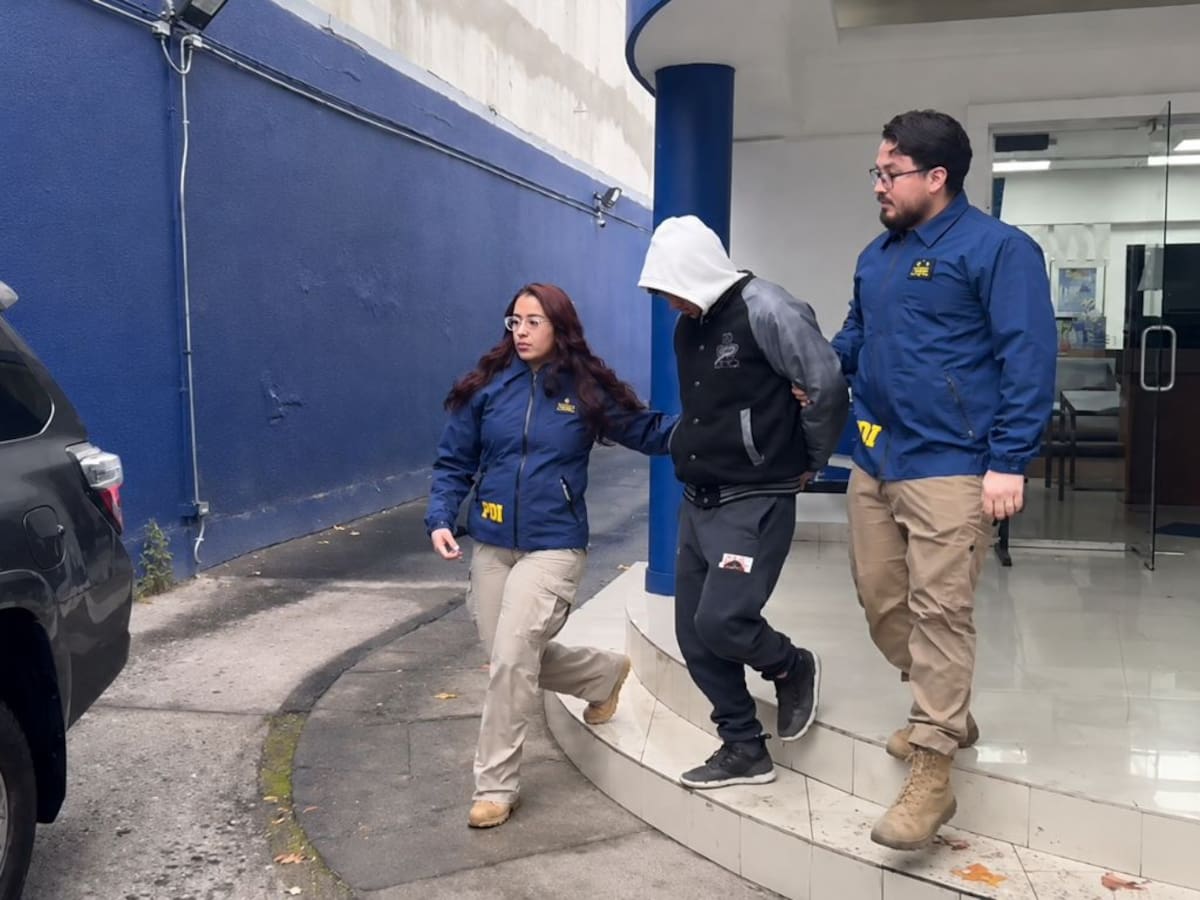 PDI detiene a presunto implicado en robo con homicidio de conductor de aplicación ocurrido en 2024 en San Ramón