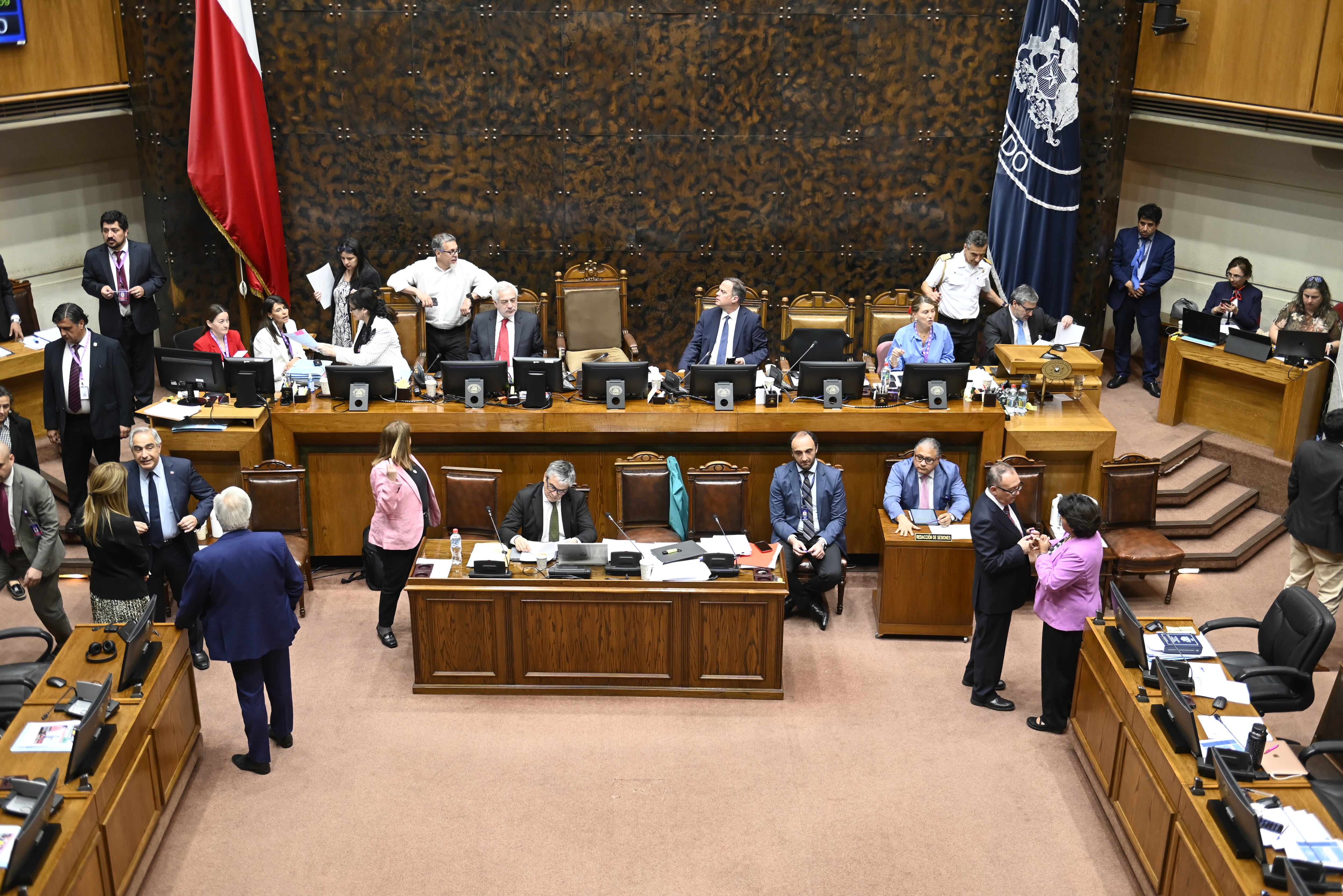 Agencia UNO | El Senado durante la discusión del presupuesto 2025