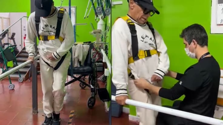 Transformista chilena Janin Day emociona con videos de su rehabilitación tras sufrir un ACV: “Cada día un paso más”