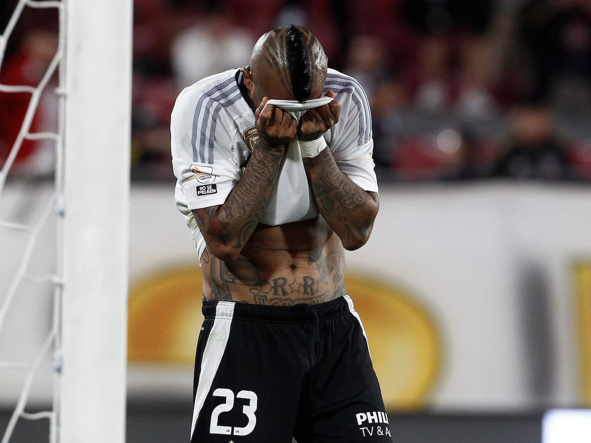 Colo Colo revela la lesión que dejó a Arturo Vidal fuera del duelo contra Ñublense