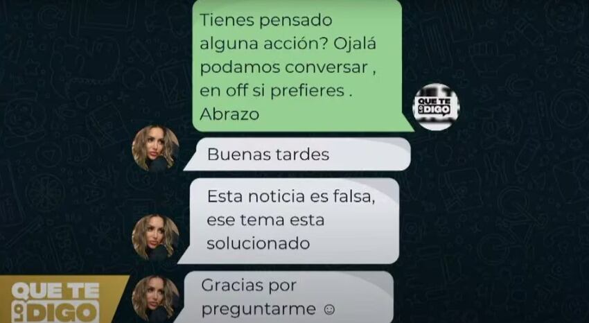 Captura de pantalla: Qué te lo digo
