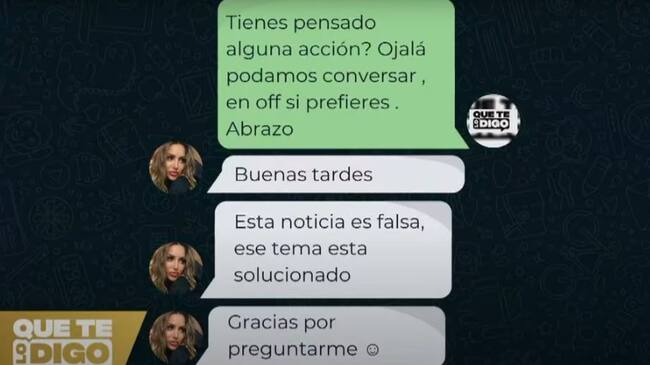 Captura de pantalla: Qué te lo digo