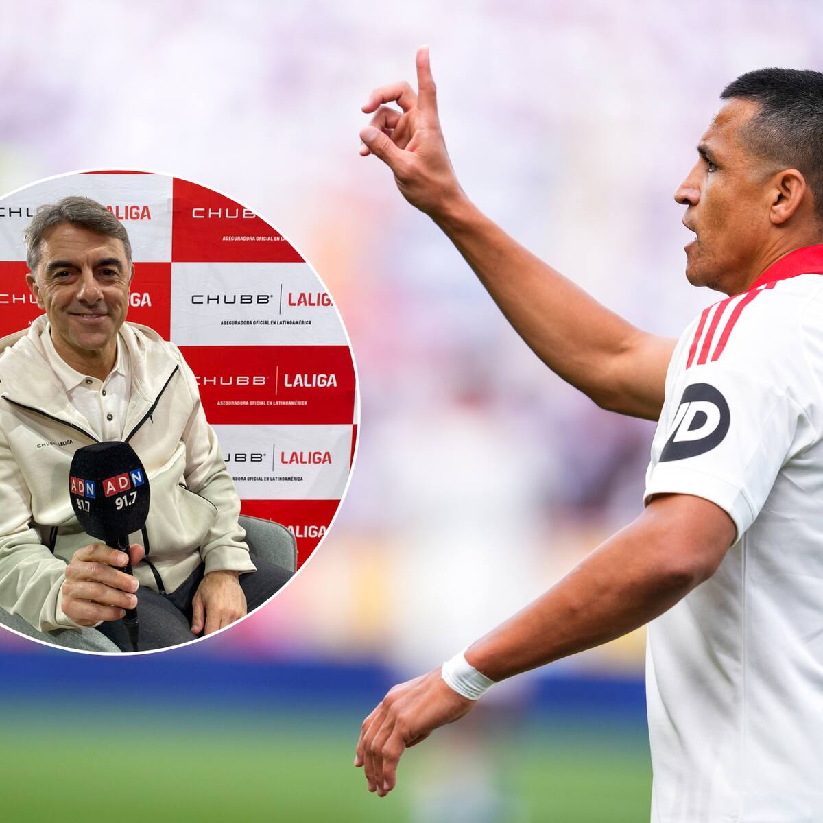 “A Alexis Sánchez le falta un poquito más la frescura de antes, pero es un gran soporte emocional para el Sevilla”