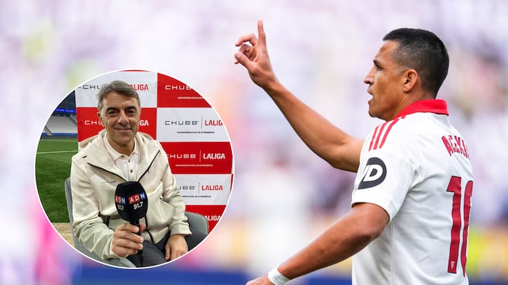 “A Alexis Sánchez le falta un poquito más la frescura de antes, pero es un gran soporte emocional para el Sevilla”