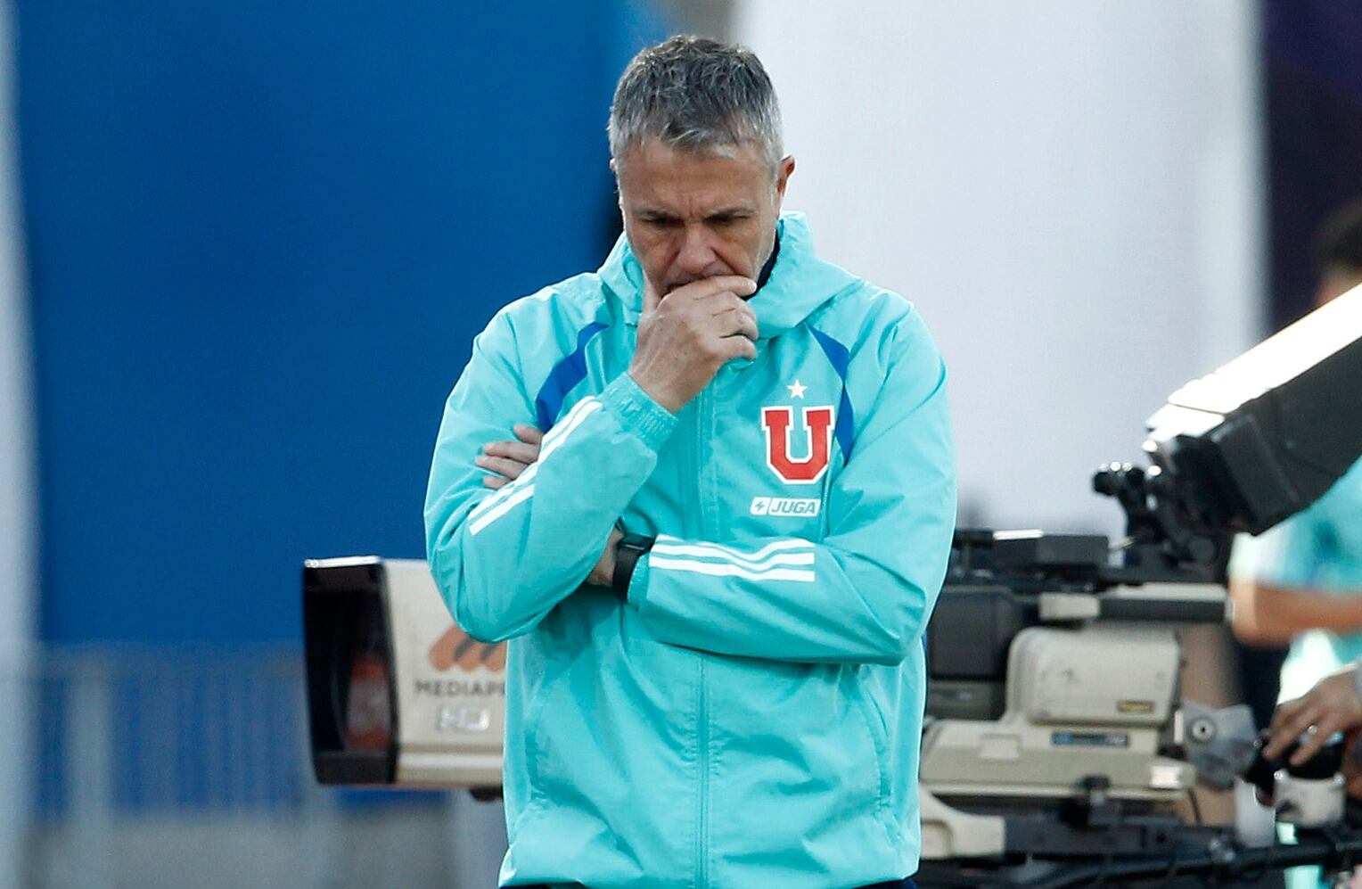 Gustavo Álvarez, DT de la U / Agenca Uno
