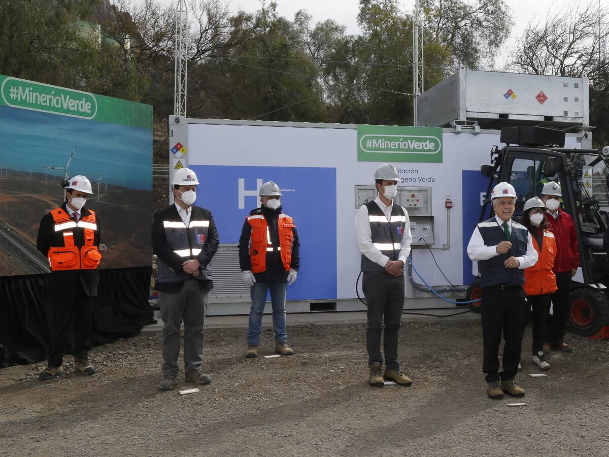 Presidente Sebastián Piñera anunció la producción de la primera molécula de hidrógeno verde