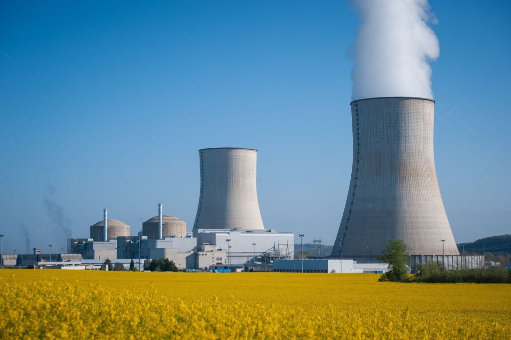 Planta de energía nuclear en Civaux, en la región de Poitou-Charentes