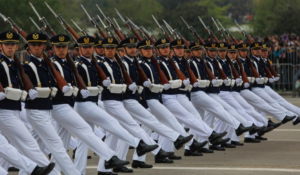 Efectivos de las fuerzas armadas / Foto: Agencia Uno
