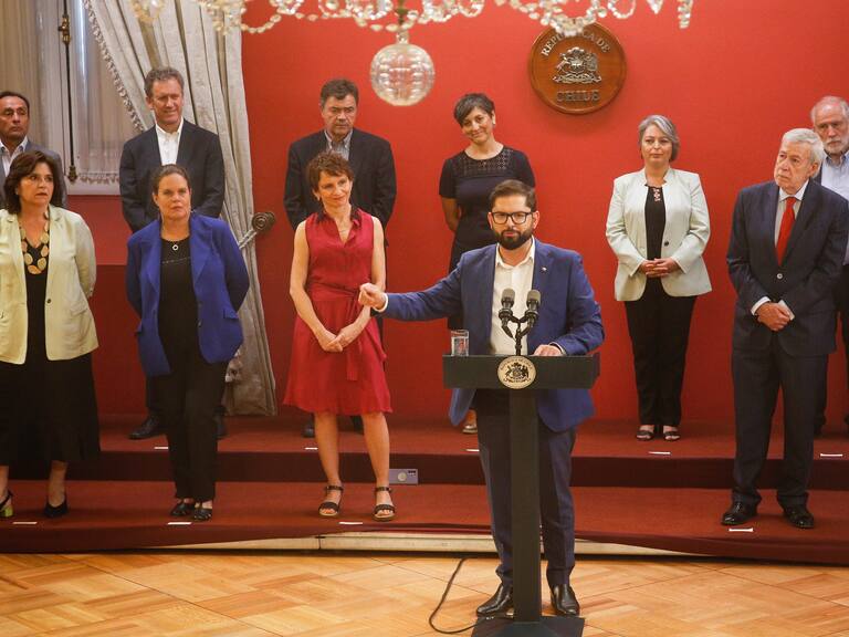 10 de MARZO de 2023/ SANTIAGOSalón Montt Varas donde se realizará el Cambio de Gabinete a realizarse en La Moneda
FOTO: DIEGO MARTIN / AGENCIAUNO