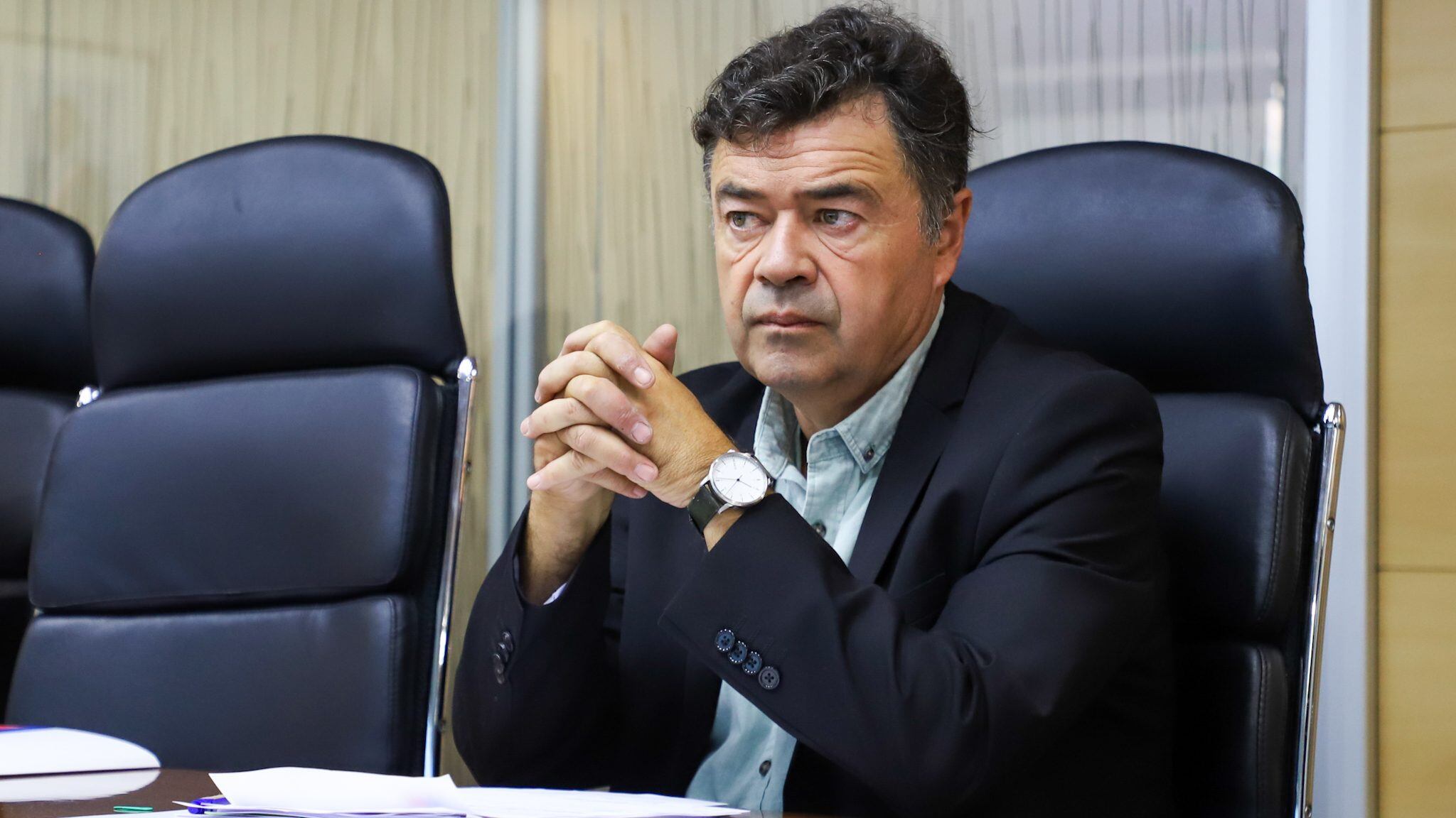 18 de Enero del 2023 / SANTIAGOLa ministra de Medio Ambiente, Maisa Rojas, preside el Comité de Ministros en cuya sesión se votará el proyecto minero-portuario Dominga de Iron Andes, que busca instalarse en el sector de La Higuera, en la Región de Coquimbo. Participan también los ministros de Salud, Ximena Aguilera; de Economía, Nicolás Grau; de Agricultura, Esteban Valenzuela; de Energía, Diego Pardow y de Minería, Marcela Hernando.
Ministerio del Medio Ambiente.
FOTO: COMUNICACIONES MINISTERIO MEDIO AMBIENTE