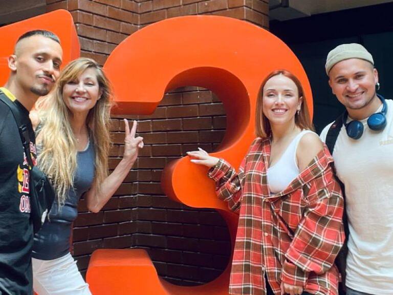 Exbailarines de «Rojo» brillan como coaches para la nueva temporada de «Aquí se baila»