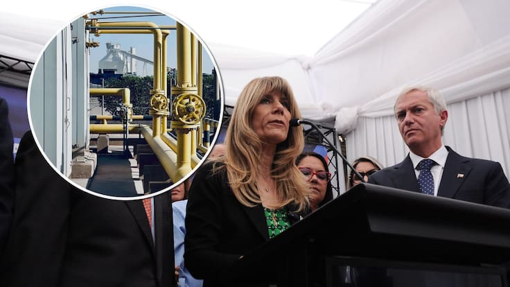 Gobierno explica la suspensión de gas natural argentino en el sur: “No cumple con el estándar contratado”