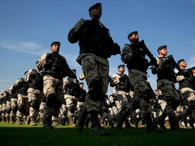Efectivos del ejército mexicano