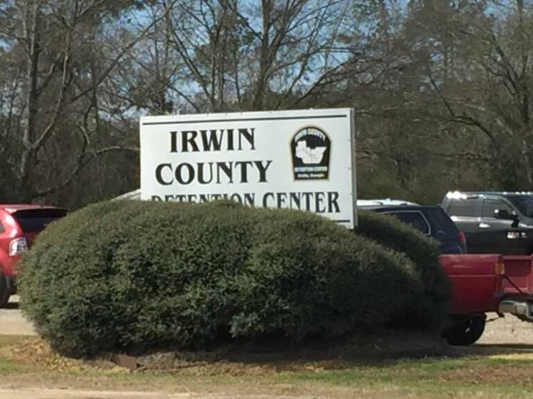 El centro de detención del condado de Irwin