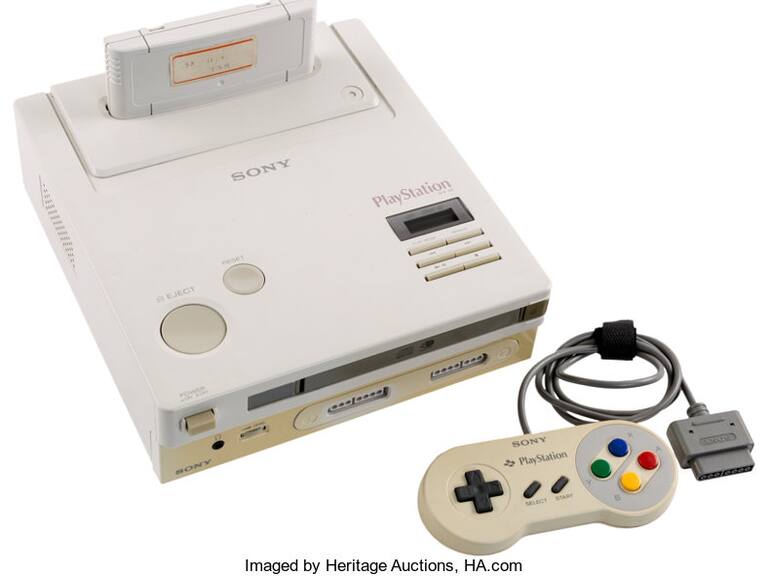 El mítico prototipo del Super Nintendo PlayStation está a la venta