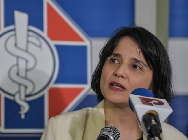 Agencia Uno | La presidenta del Colegio Médico, Anamaría Arriagada
