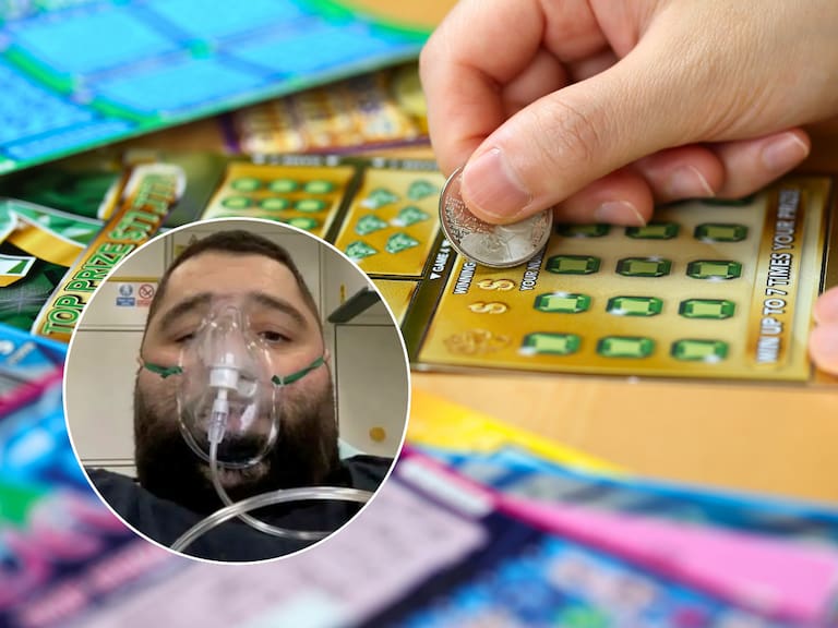Hombre ganó $1.290 millones en un raspe, se fue tres meses de fiesta y terminó hospitalizado