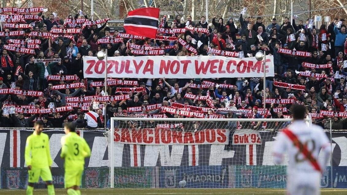 Hinchas del Rayo Vallecano