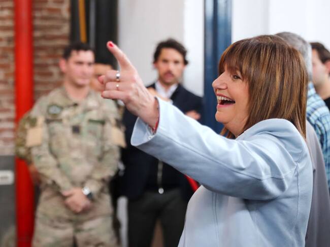 La derrotada candidata argentina de Juntos Por el Cambio Patricia Bullrich