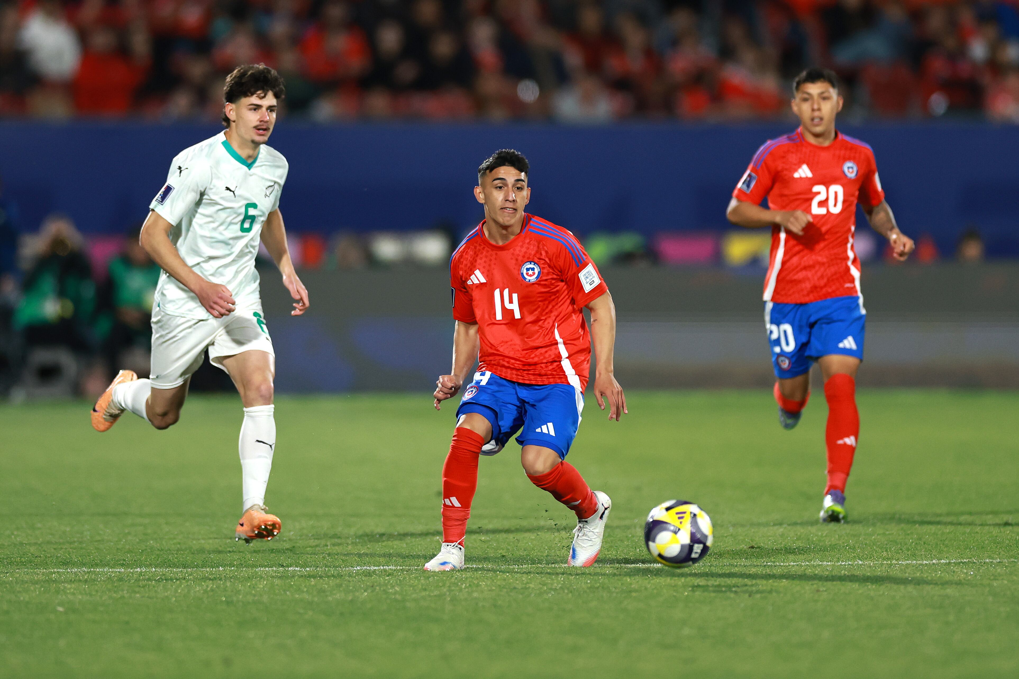 Chile debuta ante Nueva Zelanda por el Mundial Sub 20