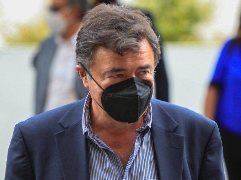 22 de Febrero de 2022/SANTIAGOEl ministro entrante de agricultura, Esteban Valenzuela, se reúne con el equipo de la actual Ministra, María Emilia Undurraga, quien se contactó vía telemática para coordinar el traspaso de información de la cartera.
FOTO:LUKAS SOLIS/AGENCIAUNO