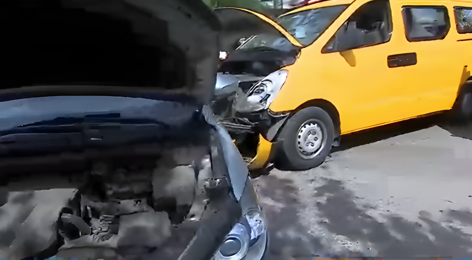 Nuevo choque de furgón escolar en Recoleta