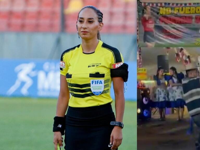 «Las penas del fútbol se pasan bailando»: Cindy Nahuelcoy se luce con una cueca en su llamativa fonda en Puente Alto