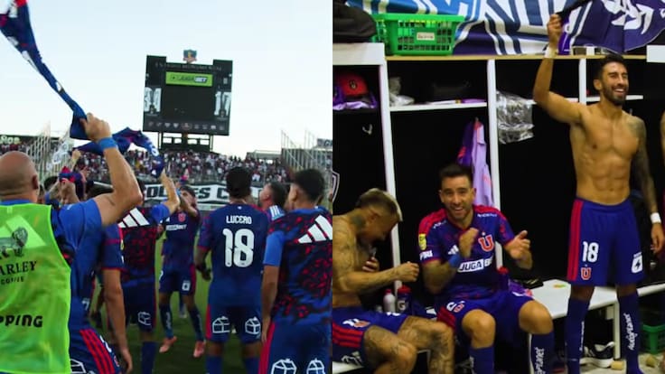Cánticos contra Colo Colo y fiesta en el camarín: la U revela festejos del plantel tras ganar el Superclásico