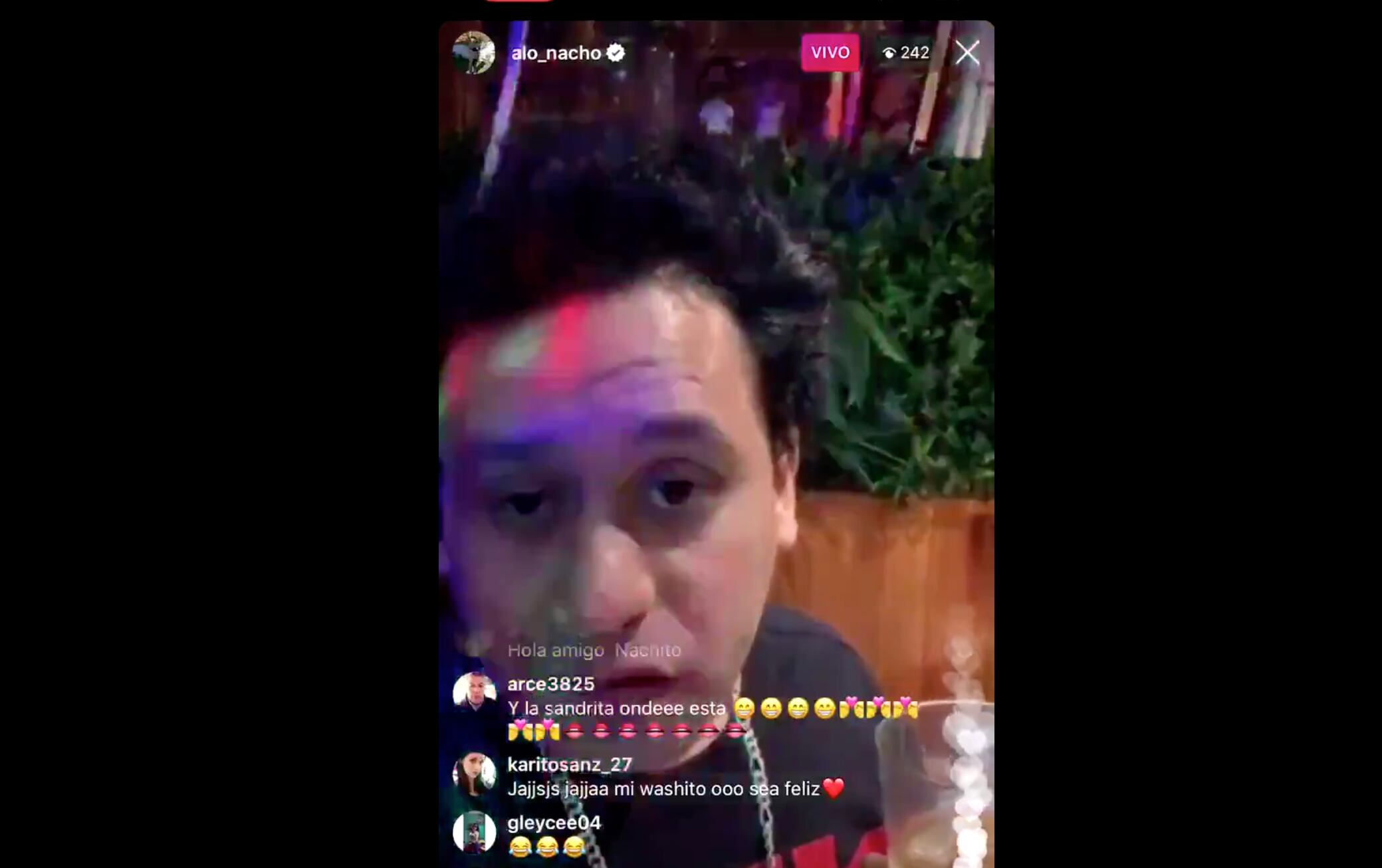Ignacio Román en IG Live