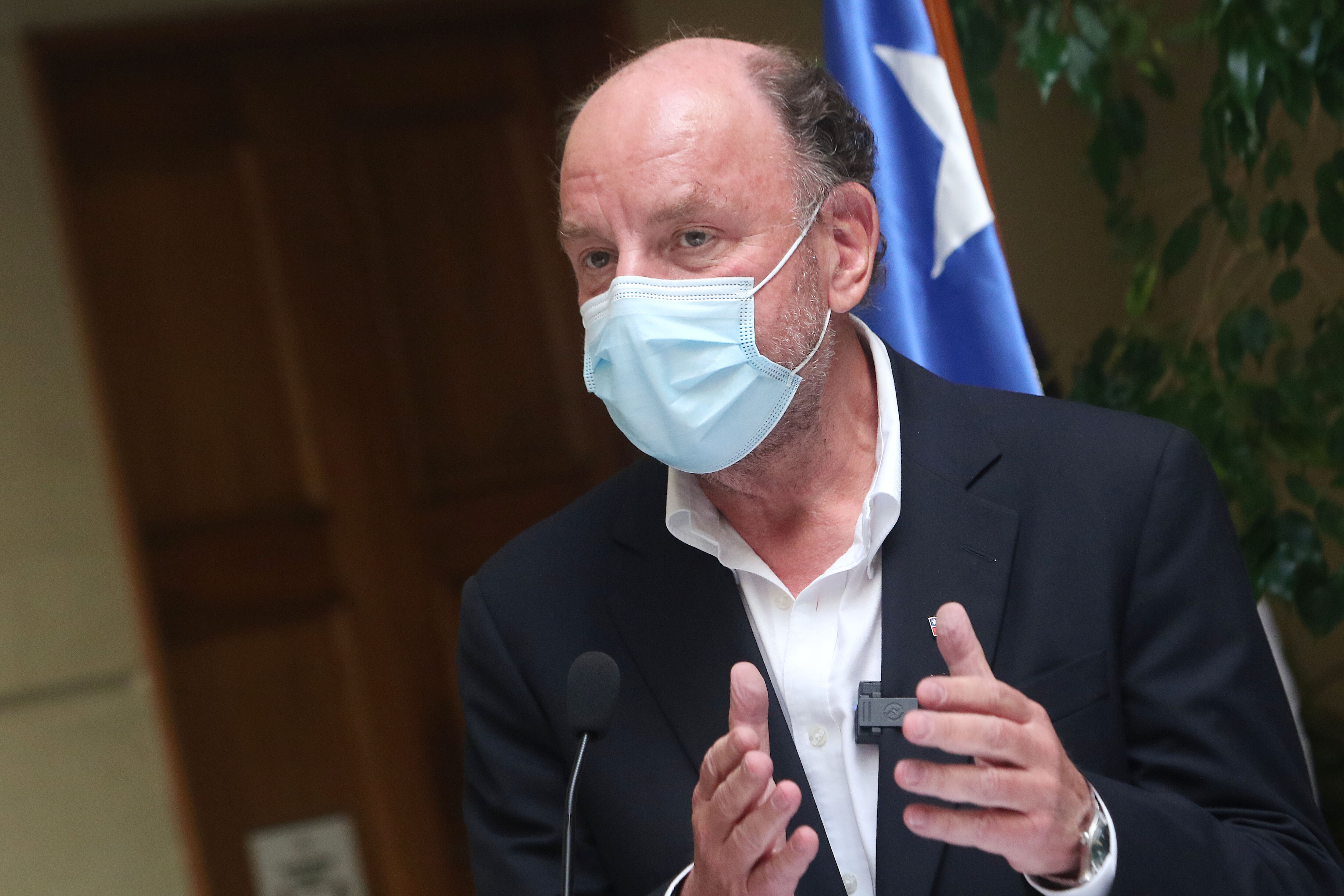 Ministro de Obras Públicas, Alfredo Moreno / Agencia Uno