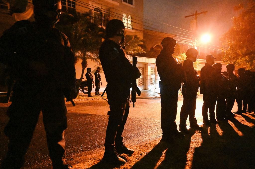 Policías de Honduras desarrollan un operativo especial de captura
