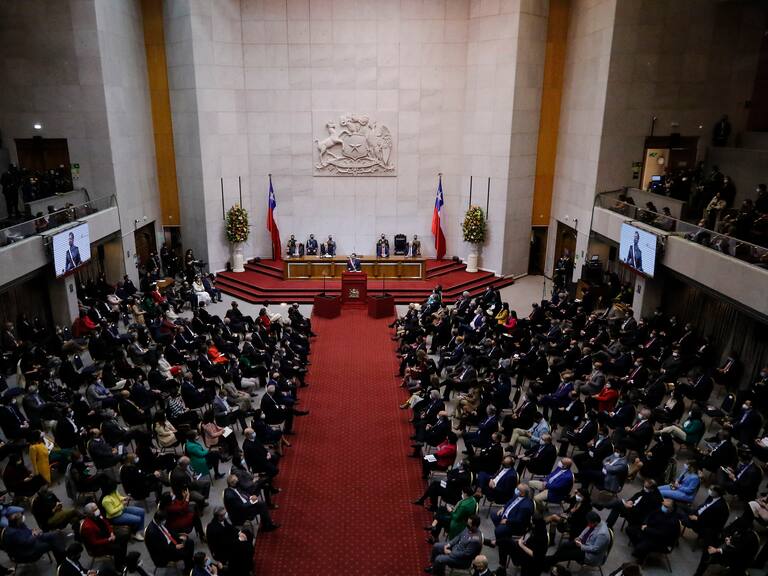 01 DE JUNIO DE 2022/VALPARAISOEl Presidente Gabriel Boric realiza su Cuenta Pública Presidencial en el Congreso Nacional.
FOTO: LEONARDO RUBILAR CHANDIA/AGENCIAUNO
