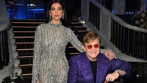 Dua Lipa y Elton John