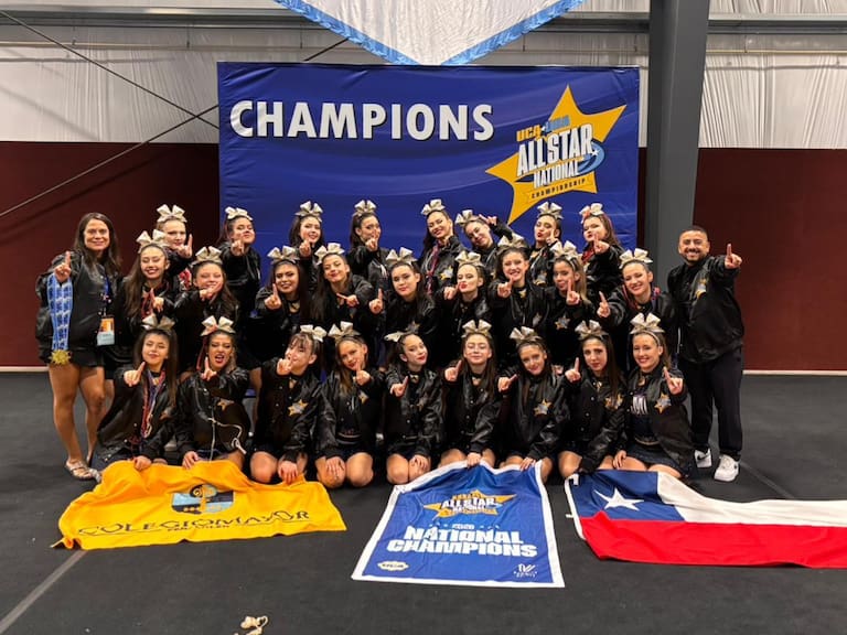 Equipo chileno es campeón del Mundial juvenil de cheerleading en Estados Unidos