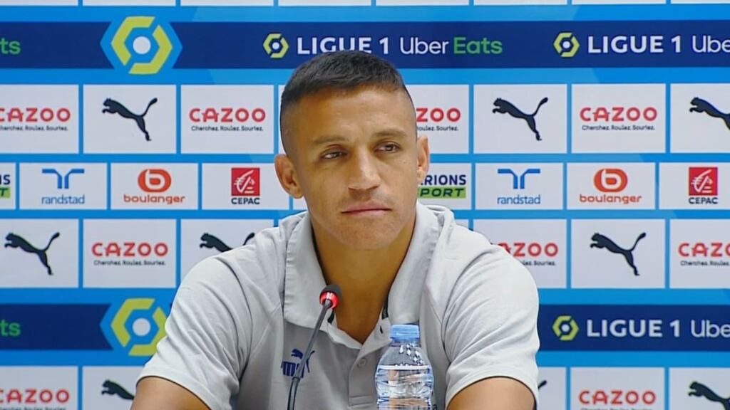 Alexis Sánchez afronta su estatus de estrella en el Olympique Marsella: "Me gusta que las cosas sean difíciles para yo hacerlas fácil"